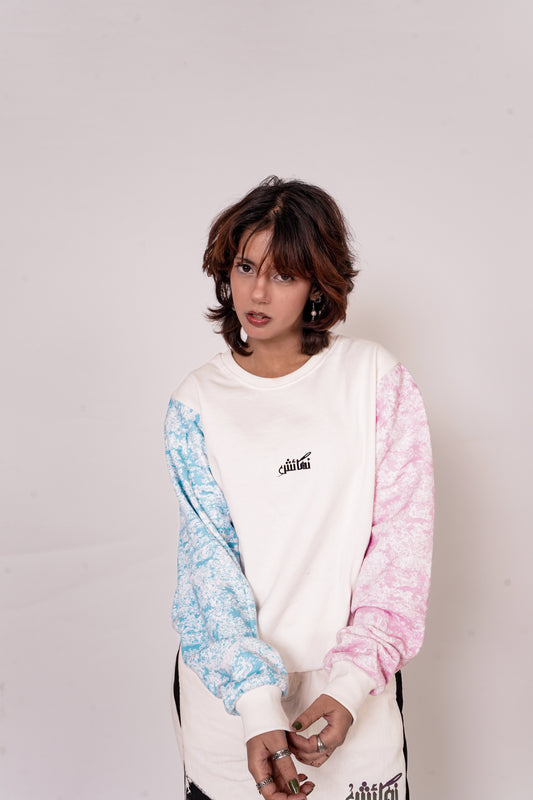 SIDED PANEL SWEATSHIRT