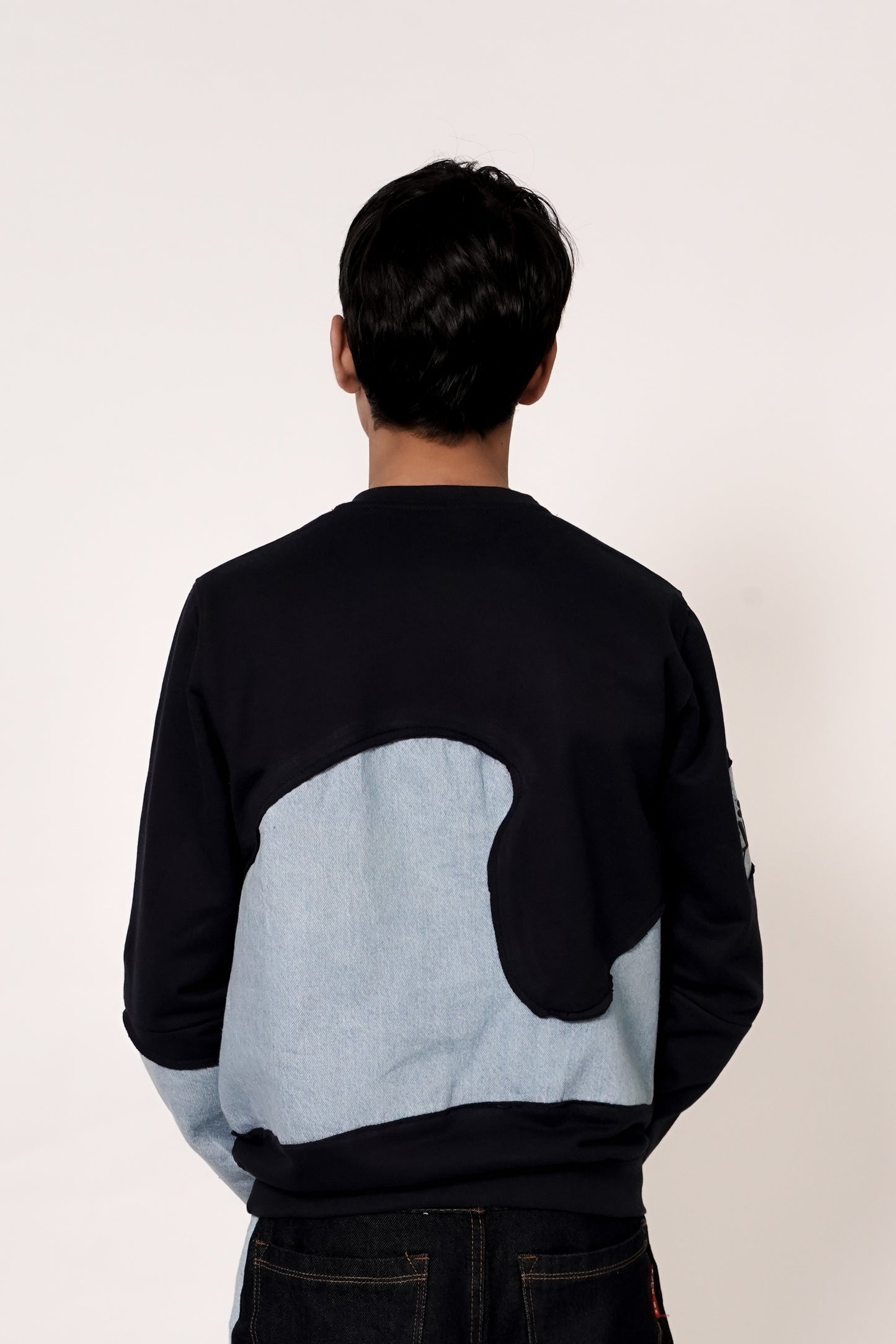 BLUE FUSION SWEATSHIRT