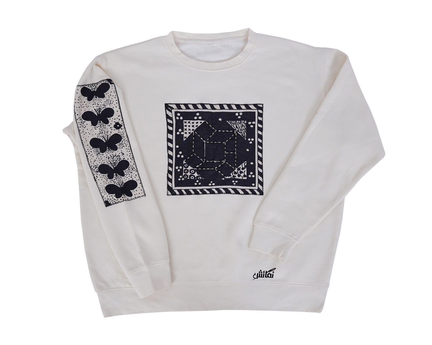 GEOMETRICAL SWEATSHIRT