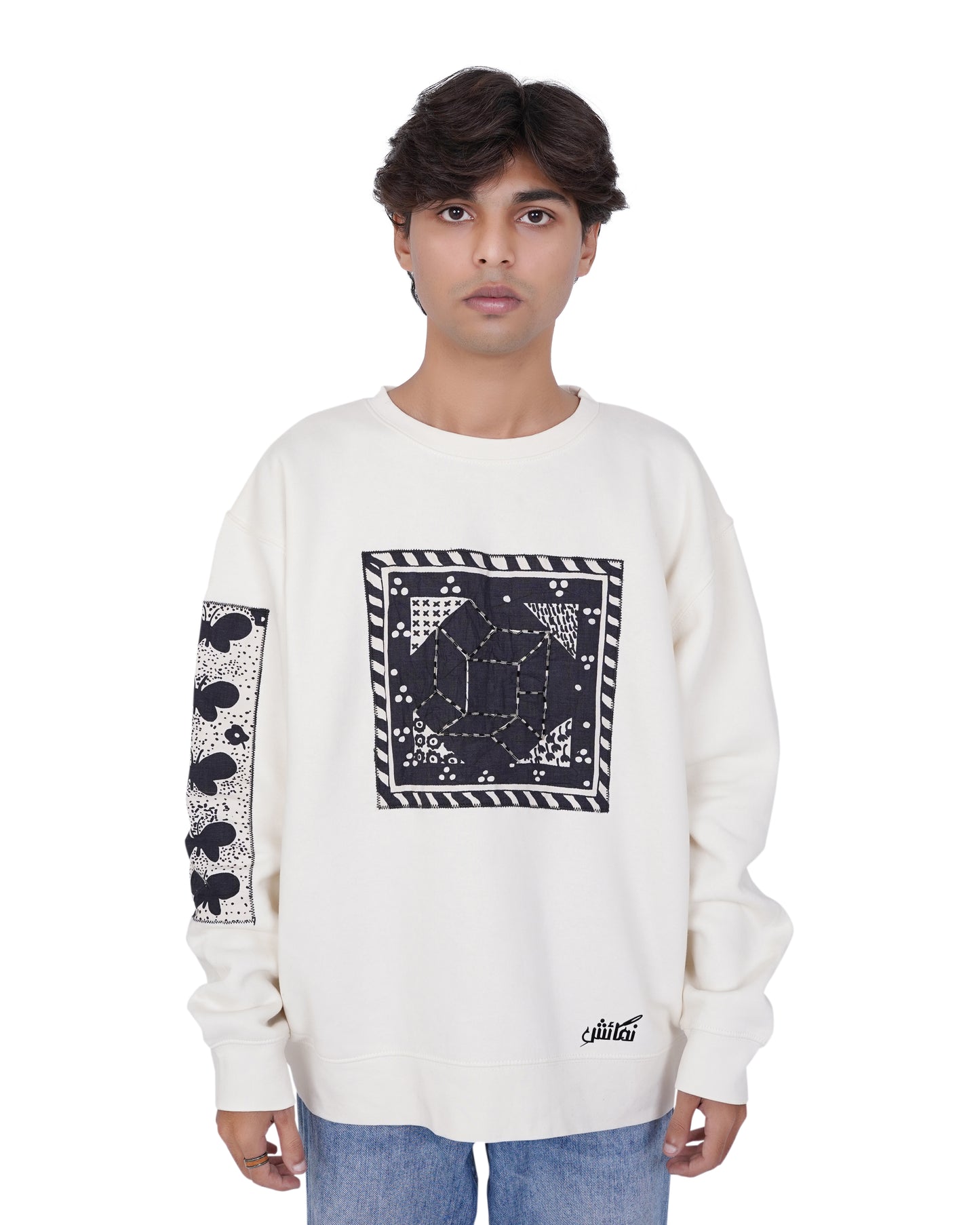 GEOMETRICAL SWEATSHIRT