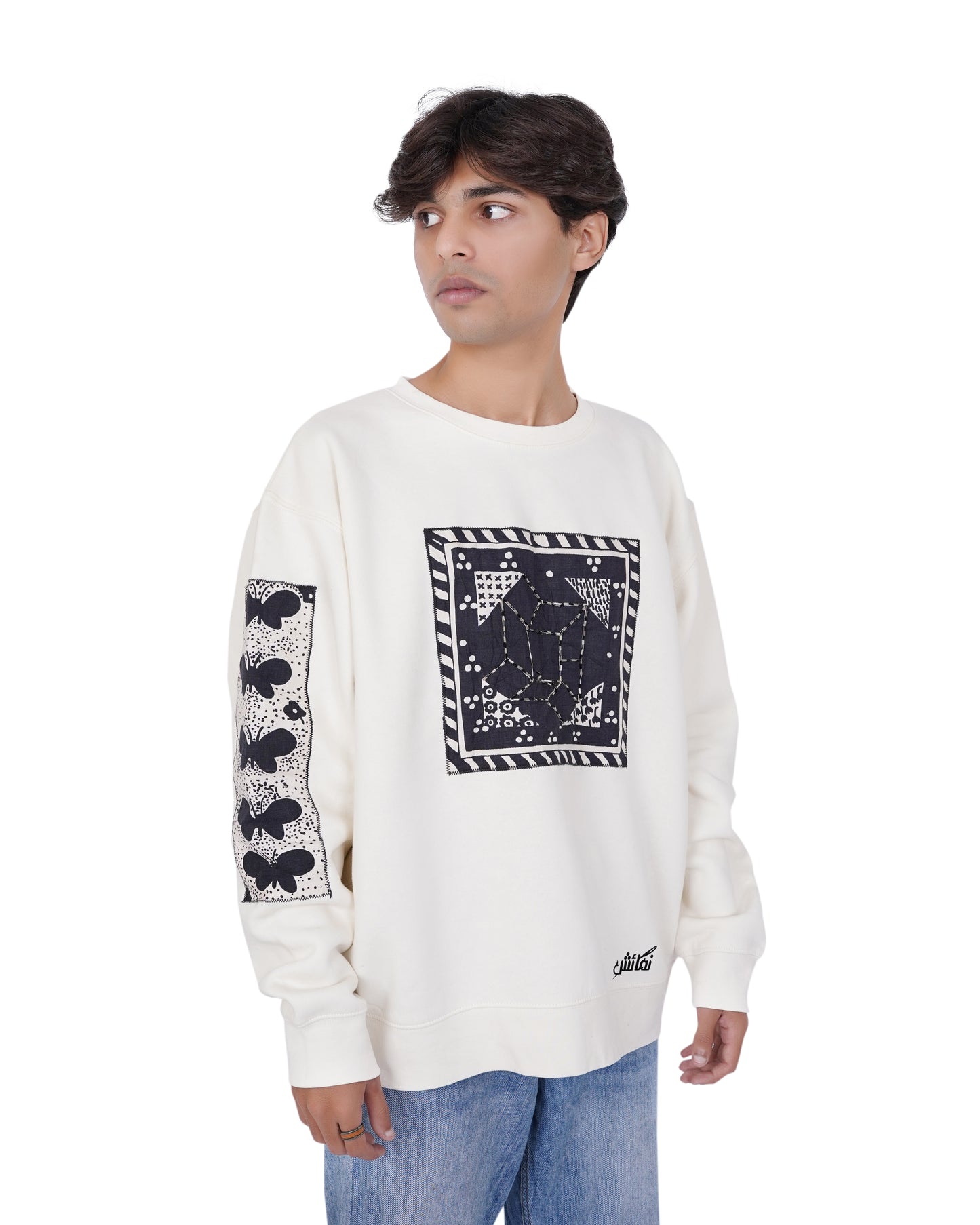 GEOMETRICAL SWEATSHIRT